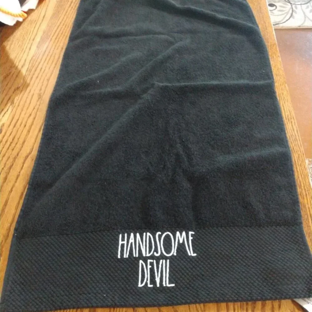 Three (3) Rae Dunn Artisan Collection by Magenta Hand Towels - Halloween